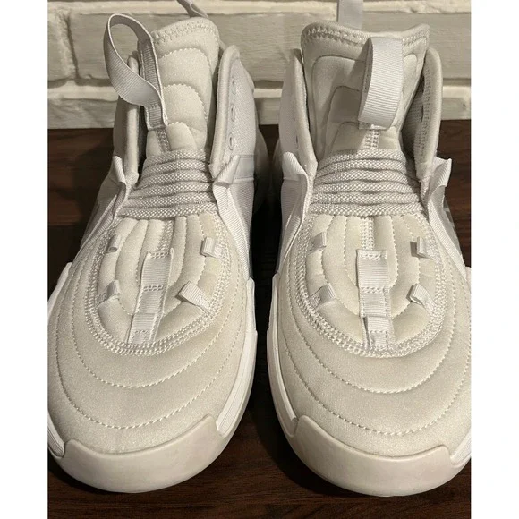 Adidas Exhibit Select Mid Basketball Womens White Sneakers Athletic Shoes Size 9 - Picture 5 of 13